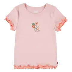 LEVIS - Polera Niña Manga Corta Rosado