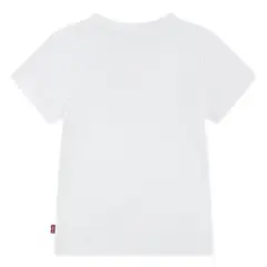 LEVIS - Polera Niña Manga Corta Blanco