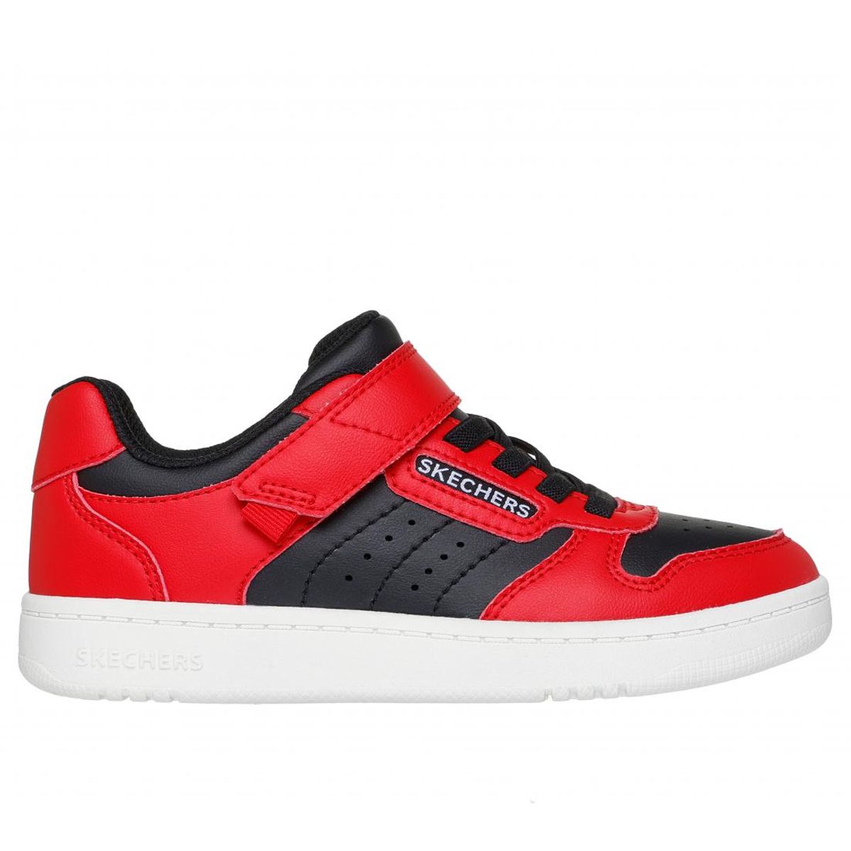 SKECHERS - Zapatillas Niño Quick Street Rojo BK Skechers