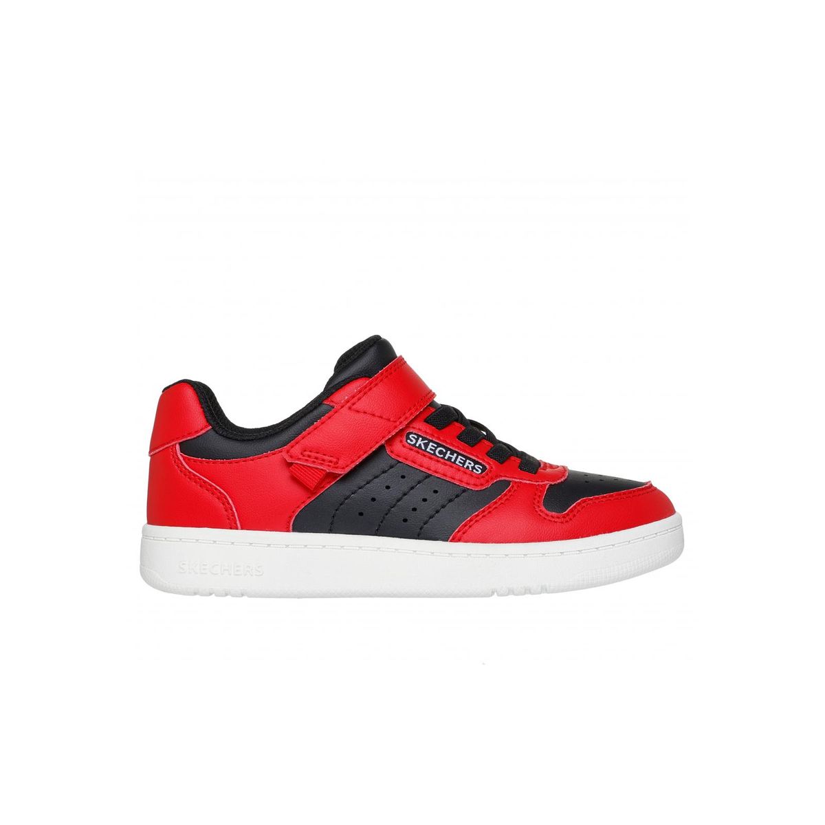 SKECHERS - Zapatillas Niño Quick Street Rojo BK Skechers