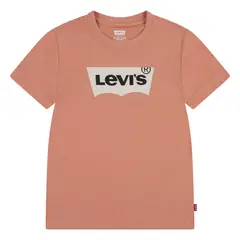 LEVIS - Polera Niño Batwing Manga Corta Salmon