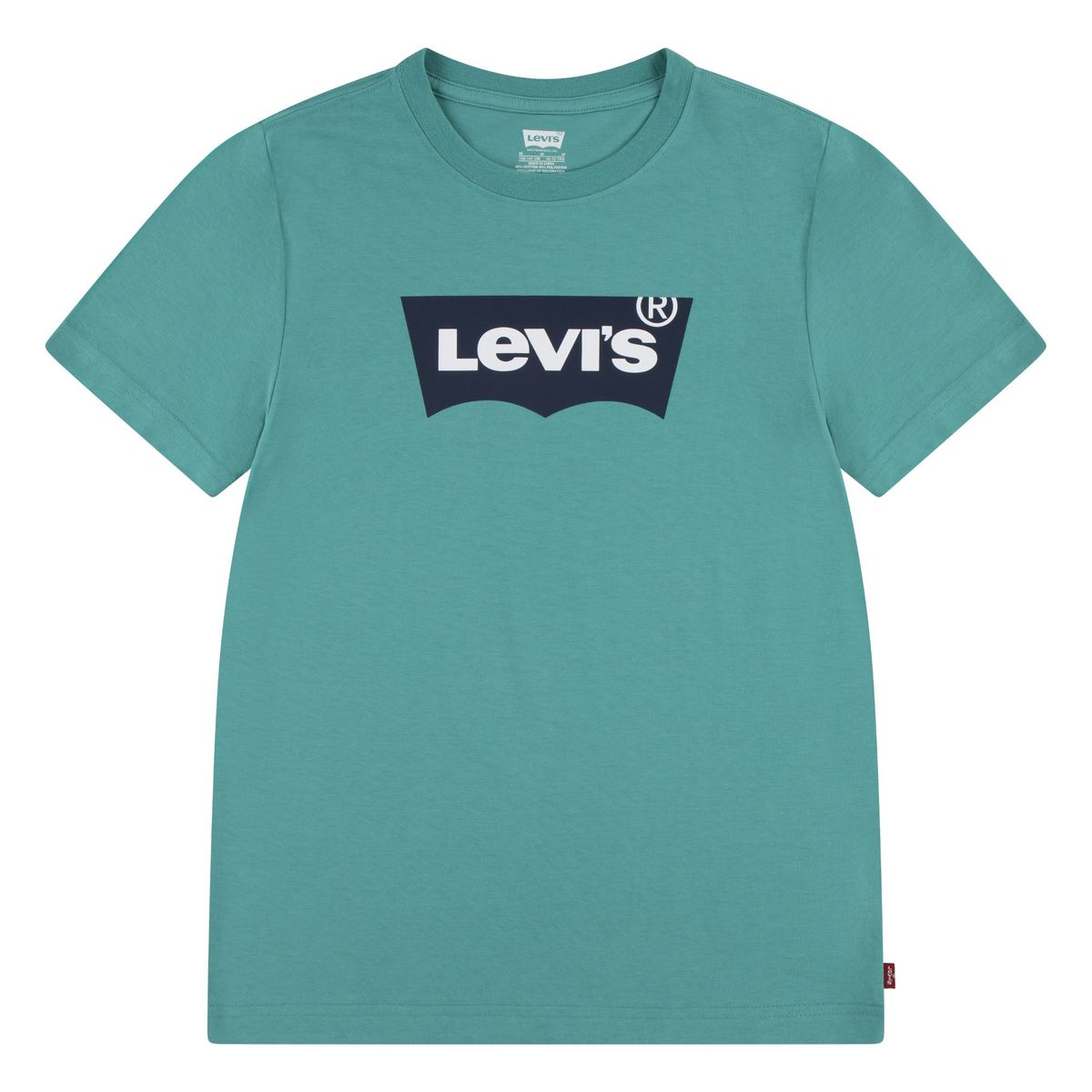 LEVIS - Polera Niño Batwing Manga Corta Verde Levis