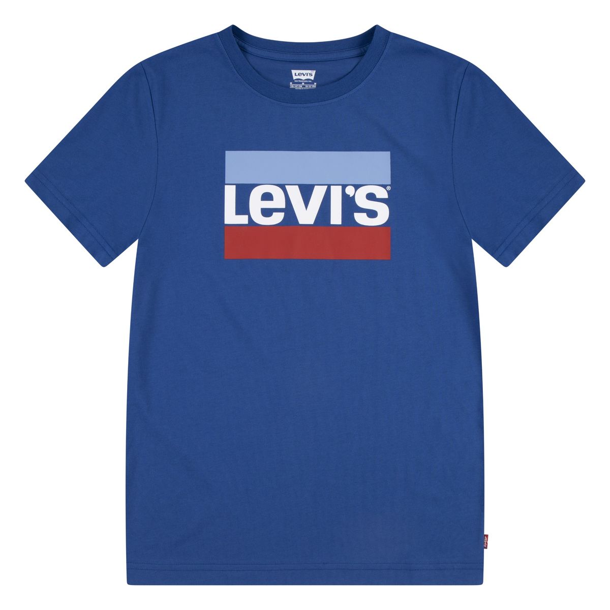 LEVIS - Polera Niño Sportswear Manga Corta Azul Levis