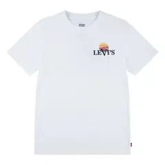 LEVIS - Polera Niño Manga Corta Blanco