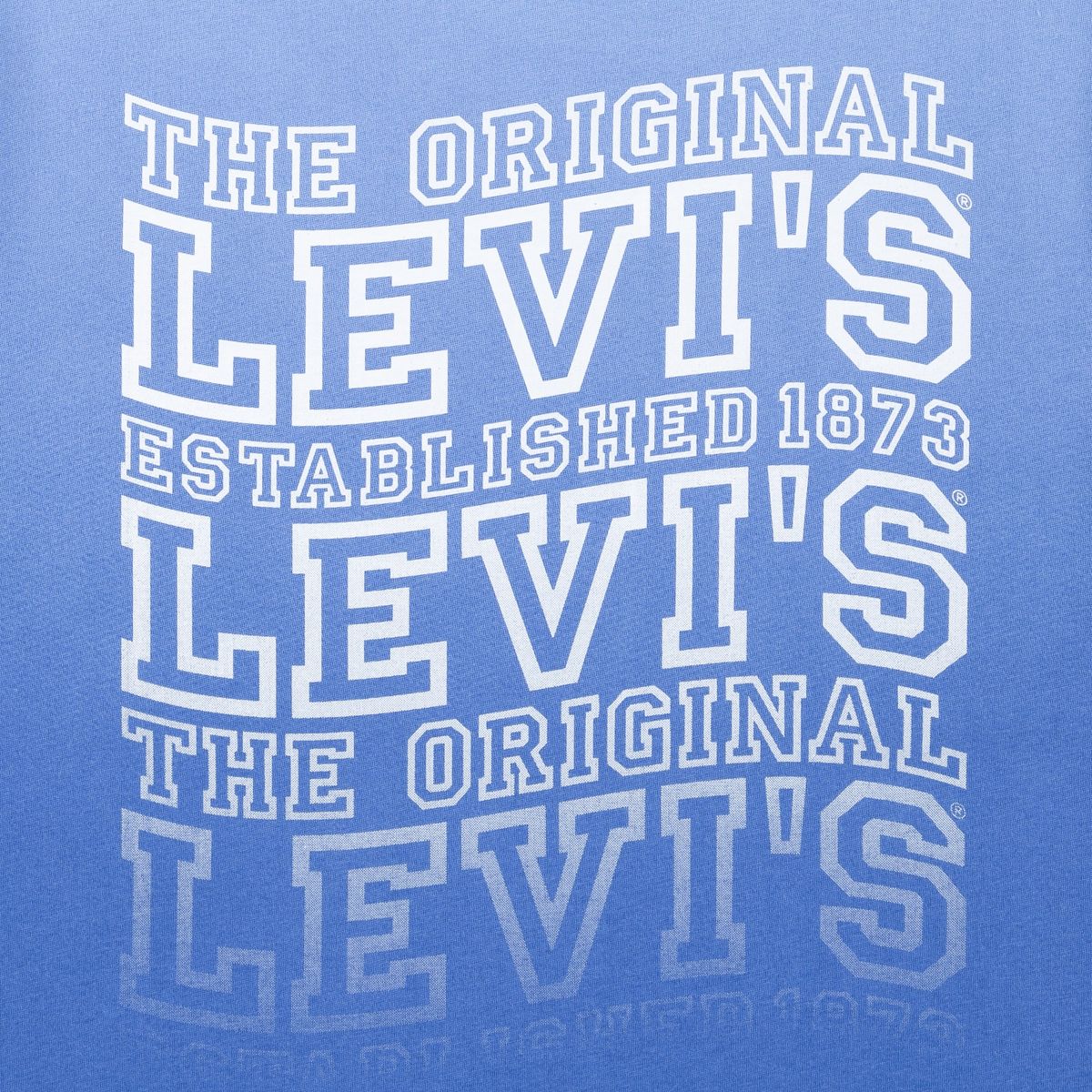 LEVIS - Polera Niño Manga Corta Azul Levis