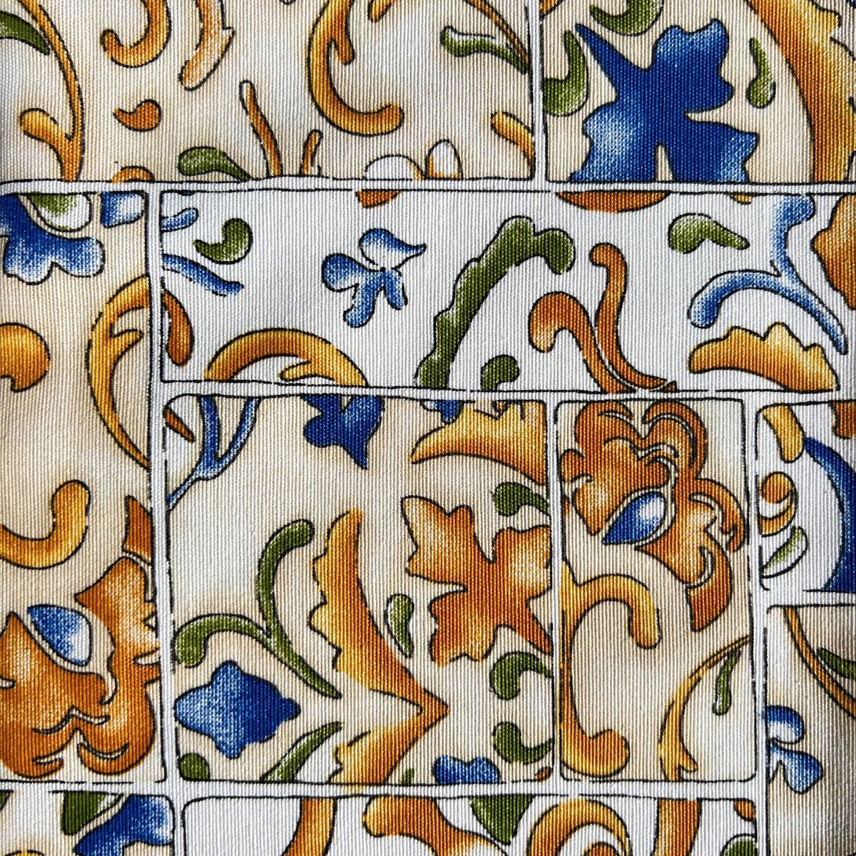 DECO EXPRESS - Camino de Mesa Tiles 160x40 cm – Estilo Mediterráneo