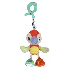 PLAYGRO - Sonajero Colgante Guacamayo Dingly Dangly