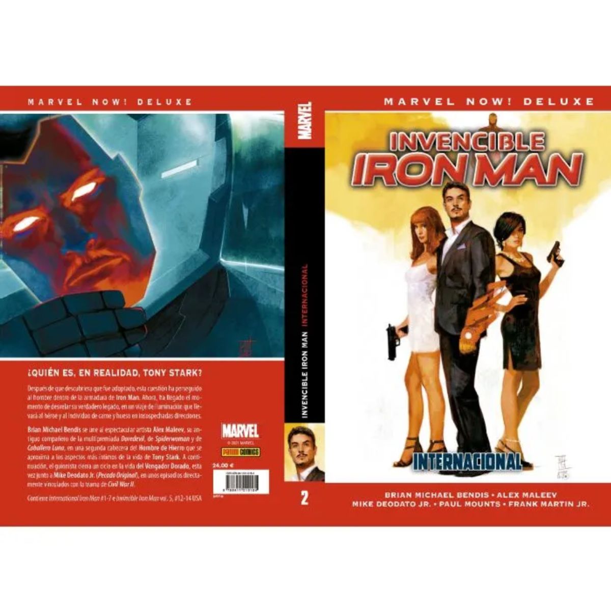 PANINI CHILE - Marvel Now Deluxe - Invencible Iron Man N°2
