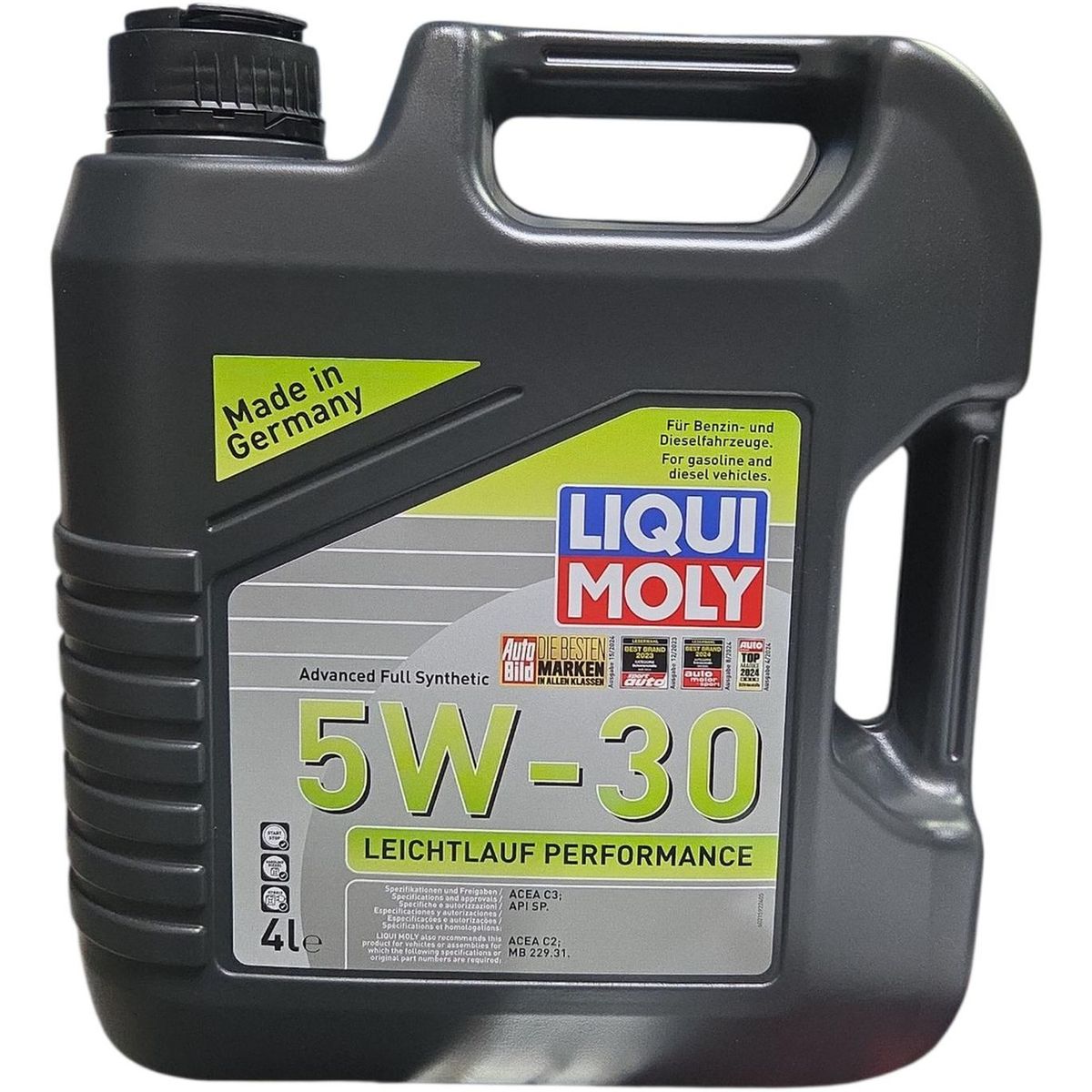LIQUI MOLY - Aceite Para Motor 5w 30 Liqui Moly Leichtlauf Sintetico 4l