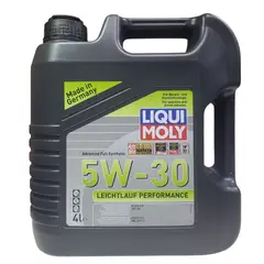 LIQUI MOLY - Aceite Motor 5w30 Sintético Leichtlauf 4L D-B-Gas