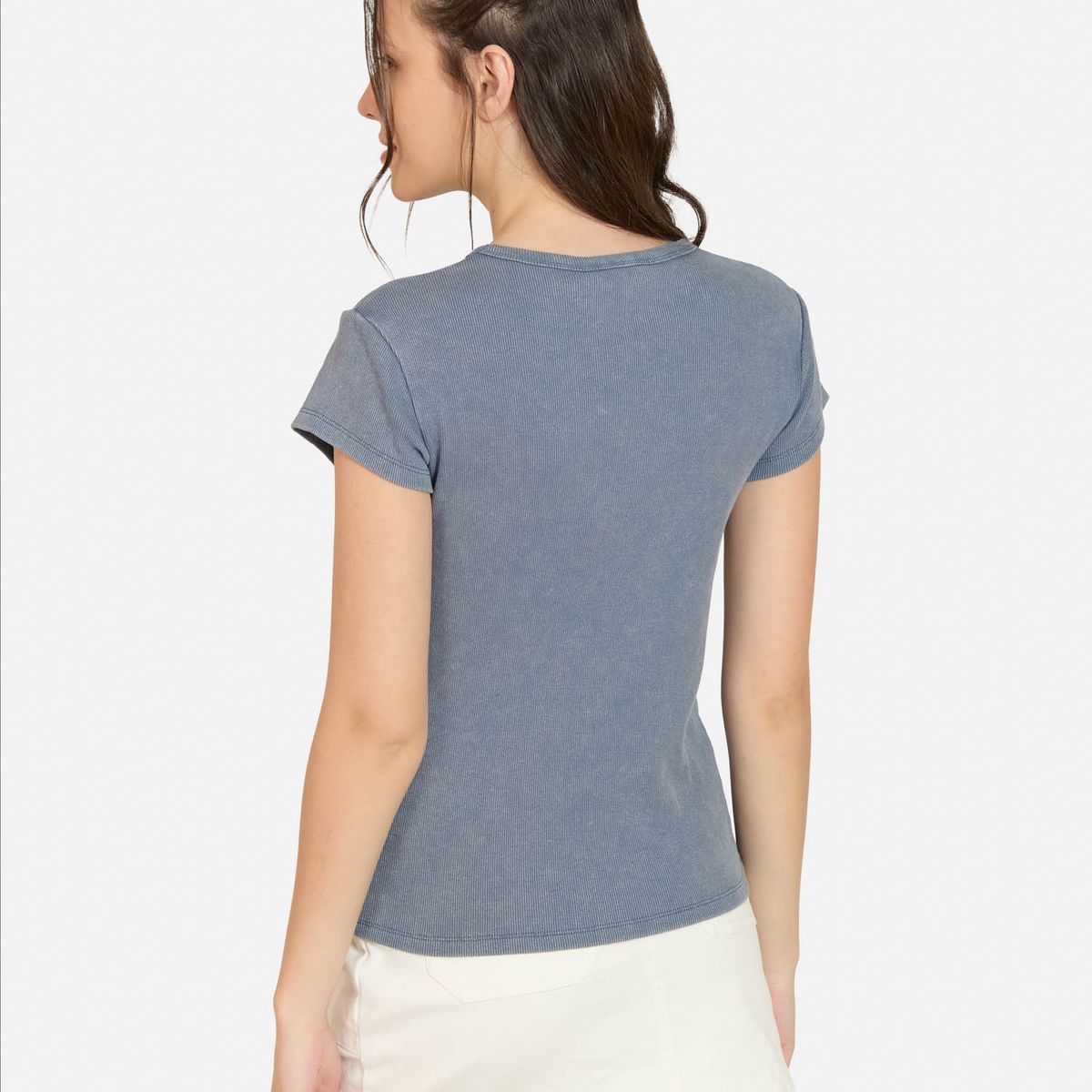 MAUI AND SONS - Polera MC Oceara Azul Mujer Maui And Sons - Azul