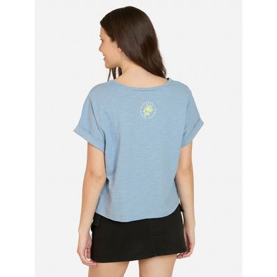 Imagen 2 del producto Polera MC Lunara Azul Mujer - Azul