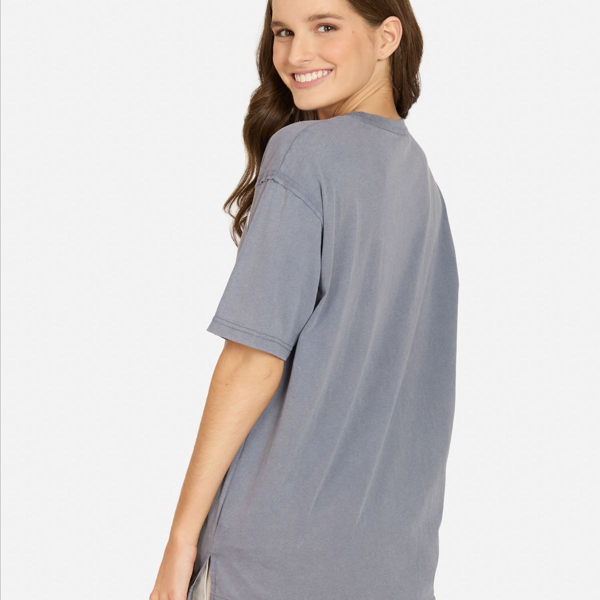 MAUI AND SONS - Polera MC Myrali Gris Mujer Maui And Sons - Gris