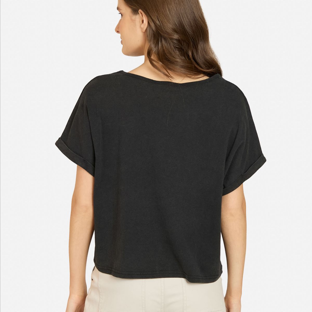 MAUI AND SONS - Polera MC Nairu Negro Mujer Maui And Sons - Negro