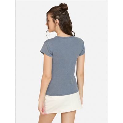 Imagen 2 del producto Polera MC Oceara Azul Mujer - Azul