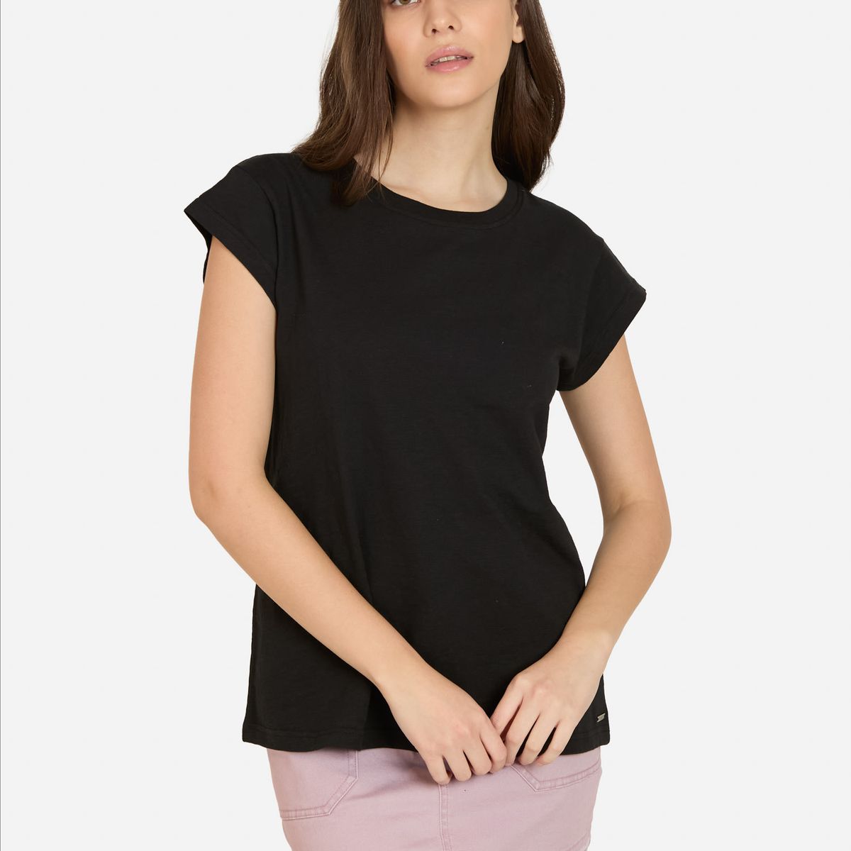 MAUI AND SONS - Polera MC Solary Negro Mujer Maui And Sons - Negro