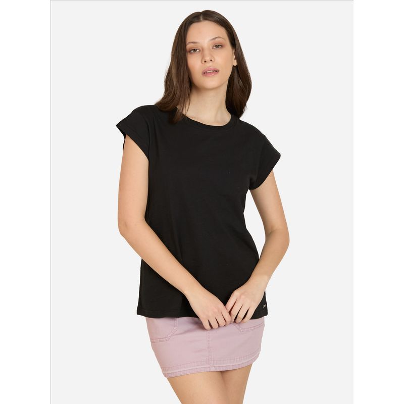 MAUI AND SONS - Polera MC Solary Negro Mujer Maui And Sons - Negro