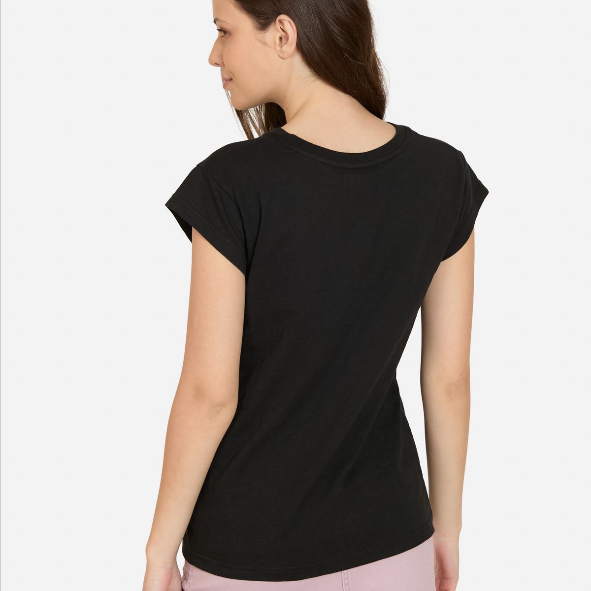 MAUI AND SONS - Polera MC Solary Negro Mujer Maui And Sons - Negro