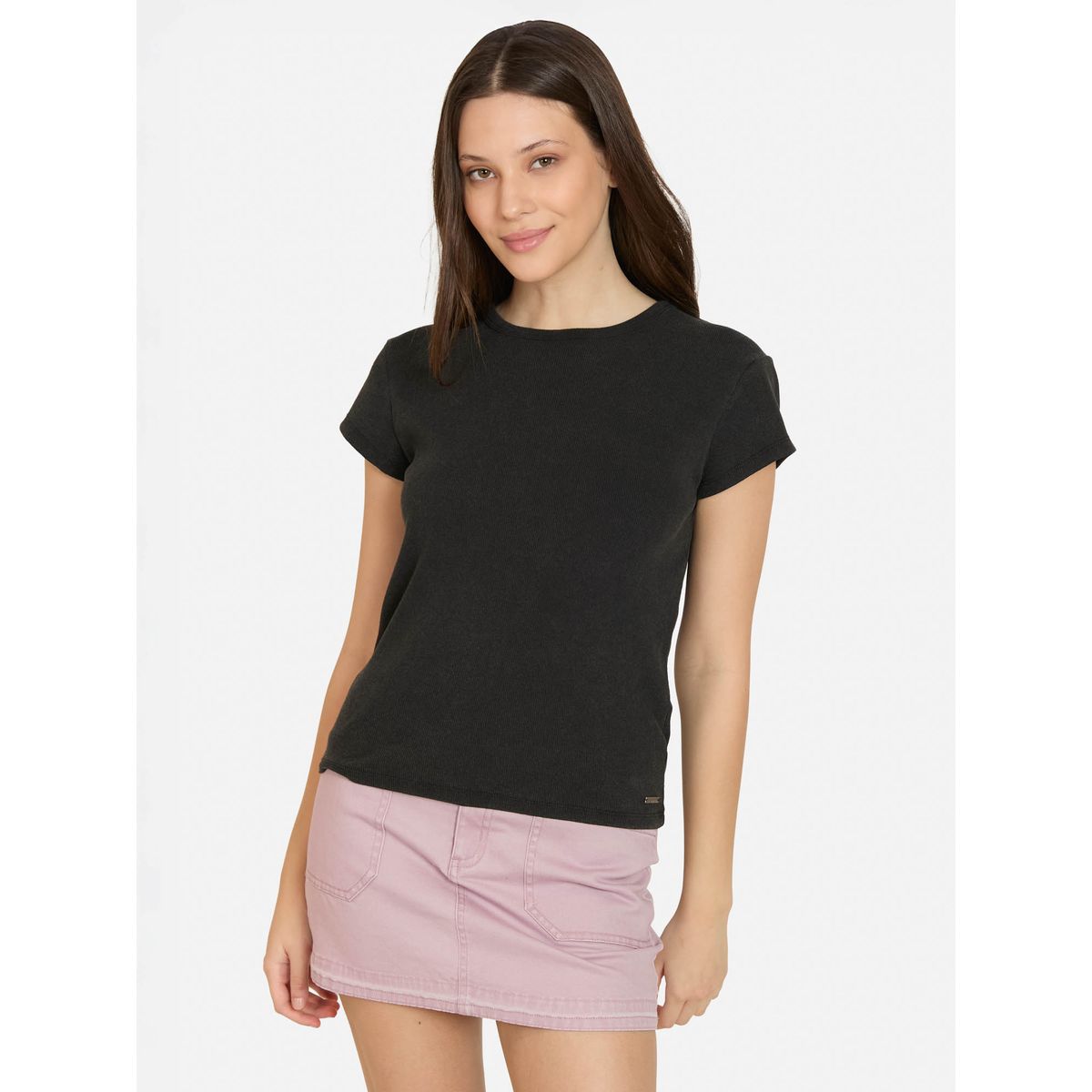 MAUI AND SONS - Polera MC Velanna Negro Mujer Maui And Sons - Negro