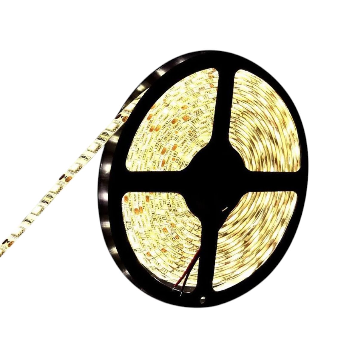 GENERICO - 2 Cintas Led 12V 5050 IP20 60Led/m 5mt Luz Cálida