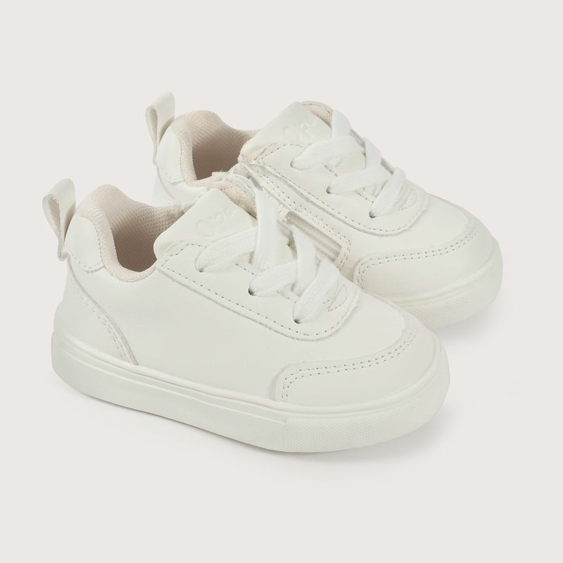 OPALINE - Zapatilla primeros pasos blanca unisex 40531