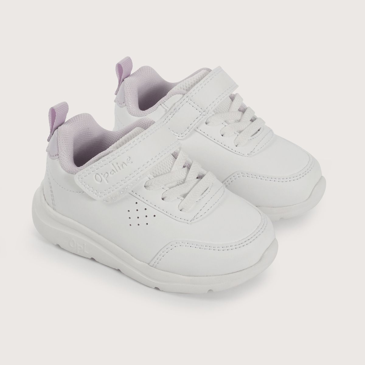 OPALINE - Zapatilla deportiva blanca de niña 40721