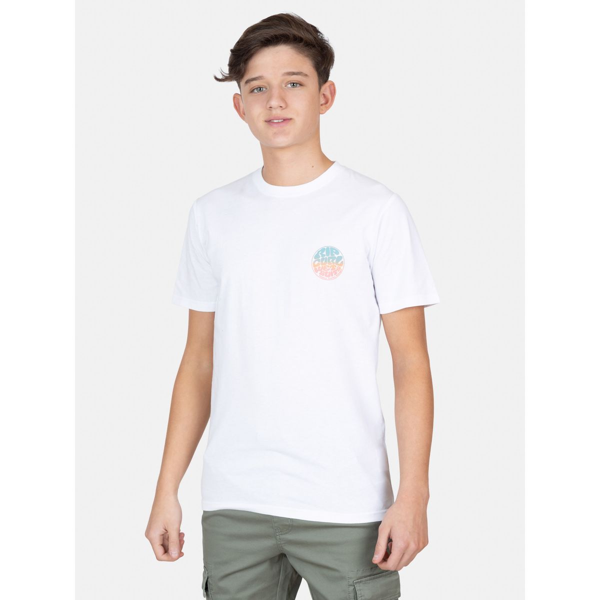 RIP CURL - Polera MC Breezer Blanco Infantil Rip Curl - Blanco