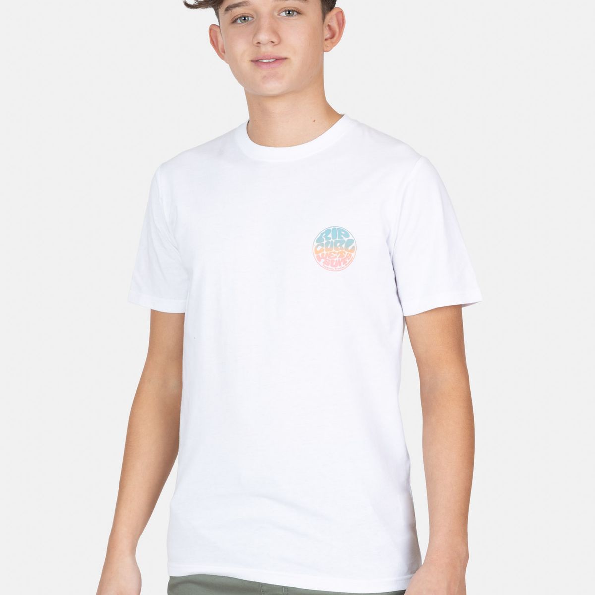 RIP CURL - Polera MC Breezer Blanco Infantil Rip Curl - Blanco
