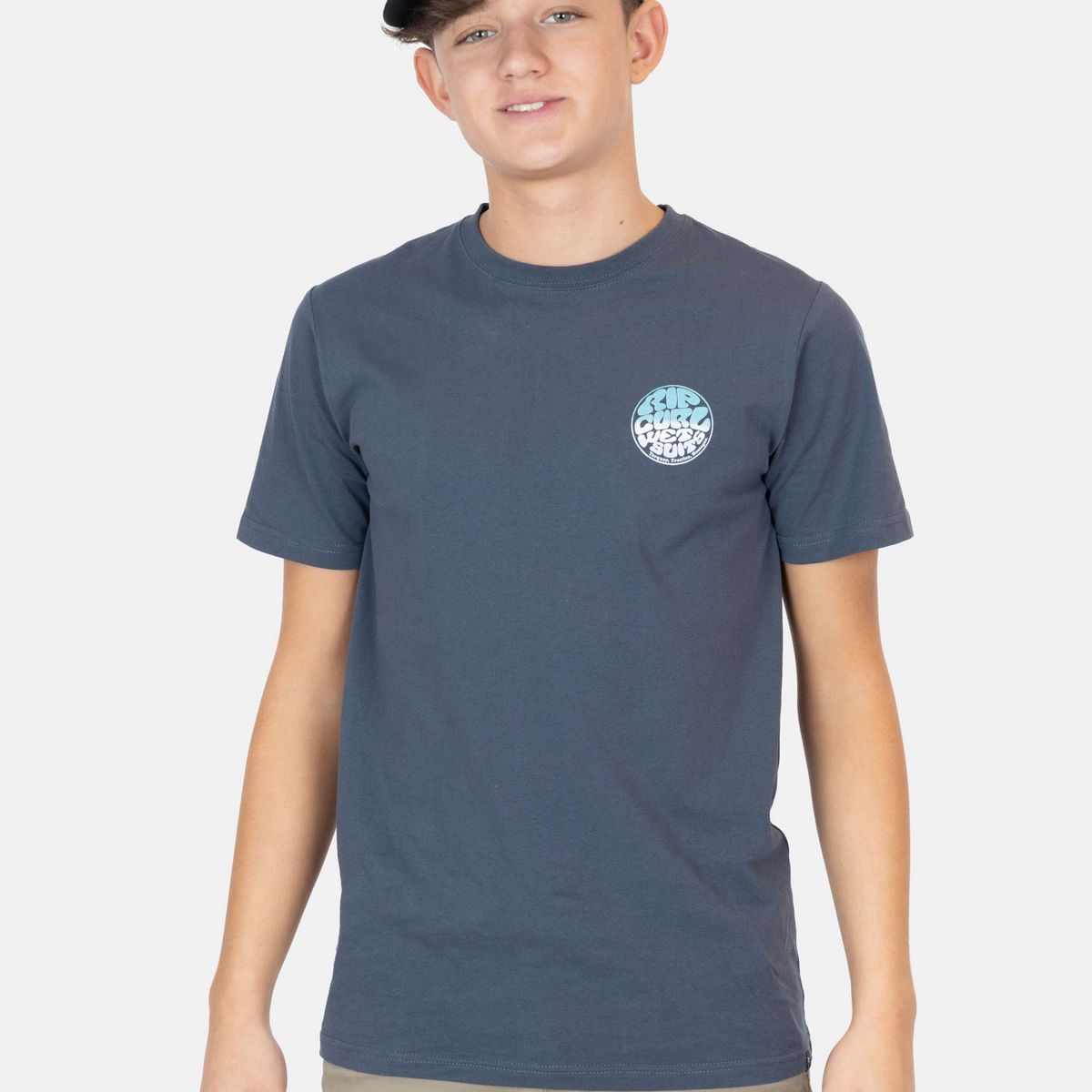 RIP CURL - Polera MC Breezer Gris Infantil Rip Curl - Gris