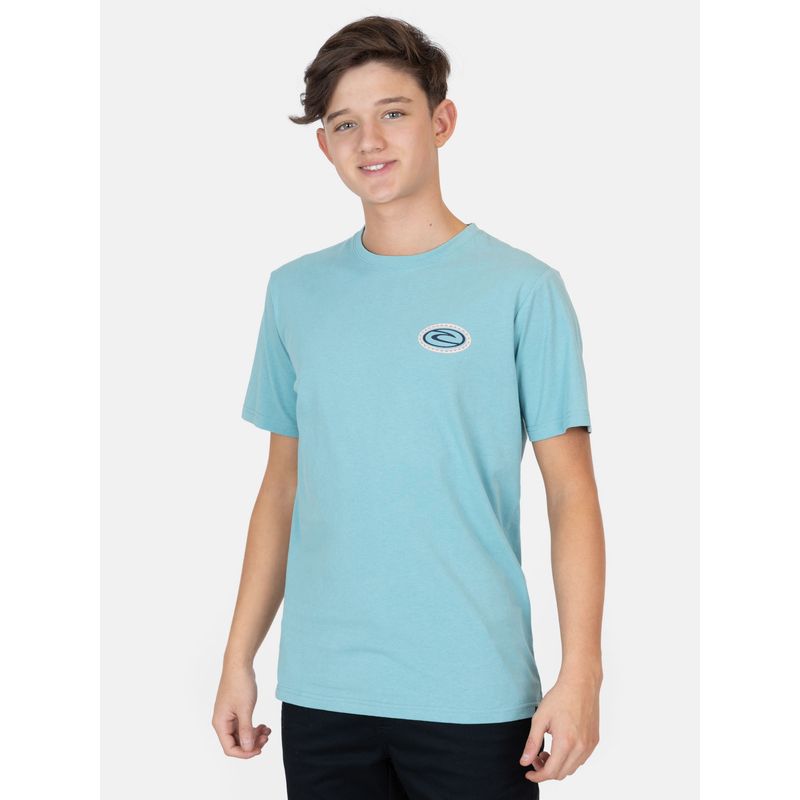 RIP CURL - Polera MC Bluezone Verde Infantil Rip Curl - Verde