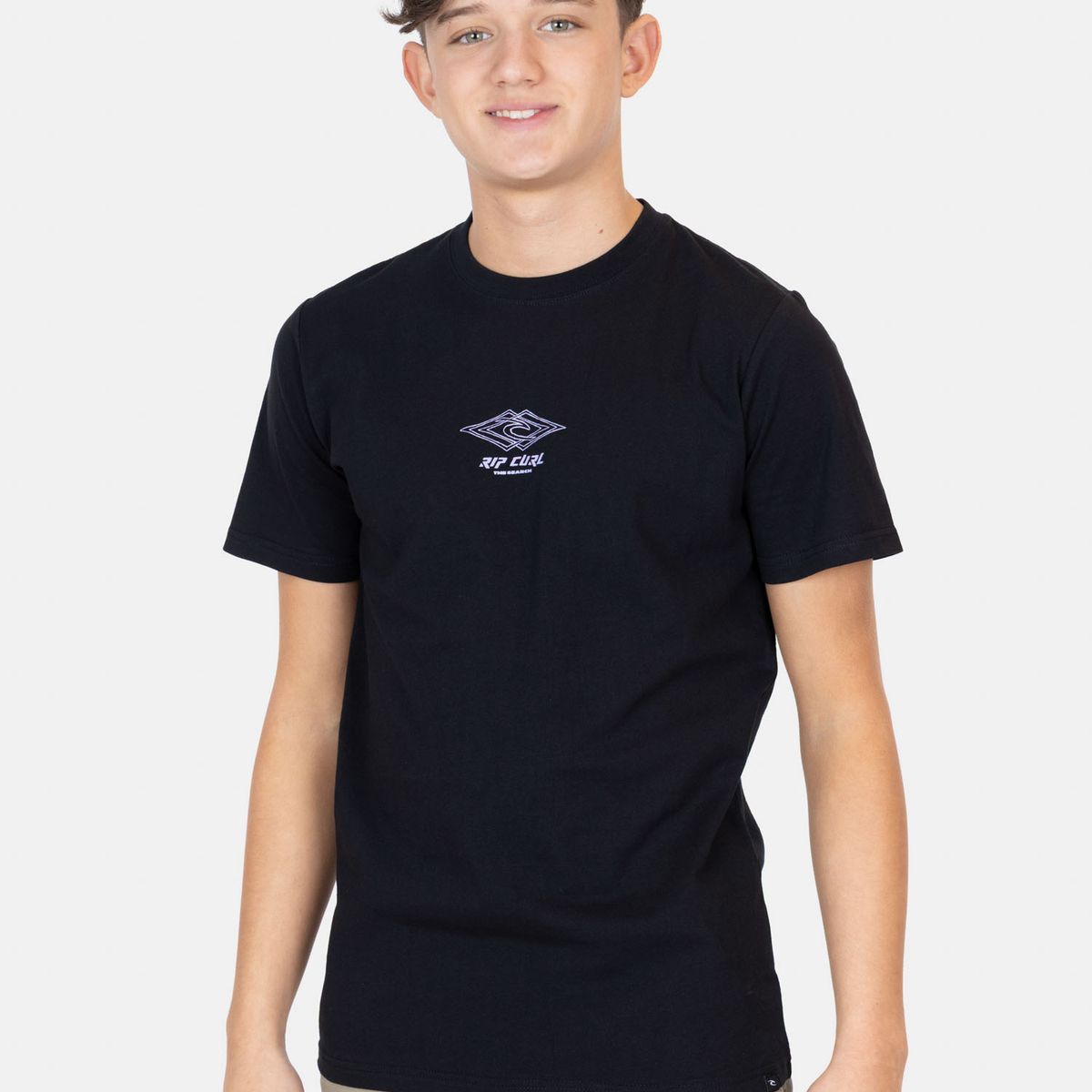 RIP CURL - Polera MC Nightwave Negro Infantil Rip Curl - Negro