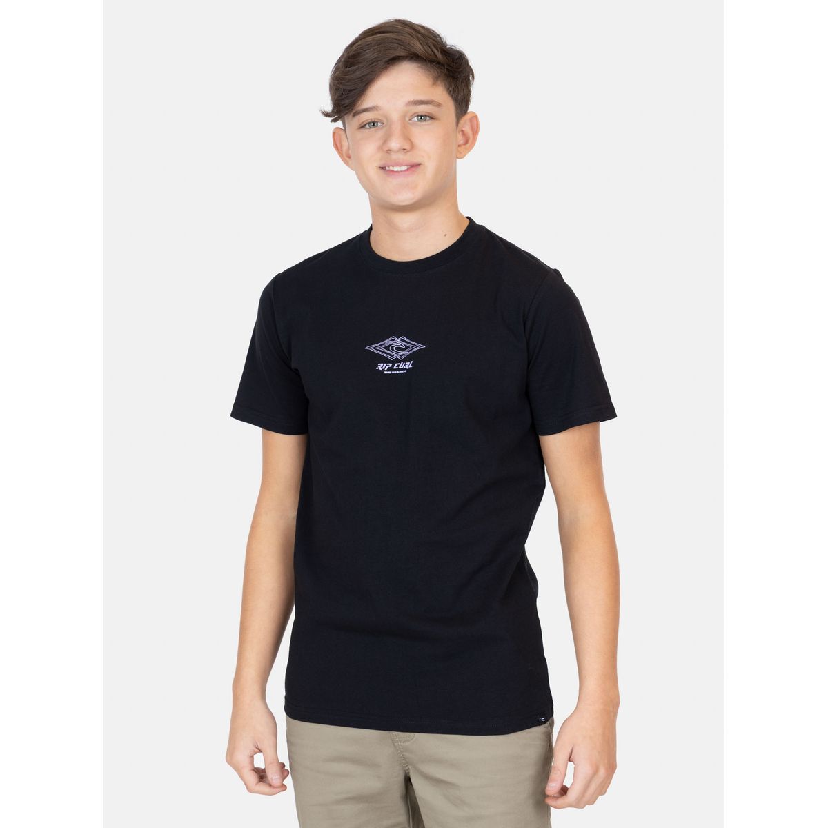 RIP CURL - Polera MC Nightwave Negro Infantil Rip Curl - Negro