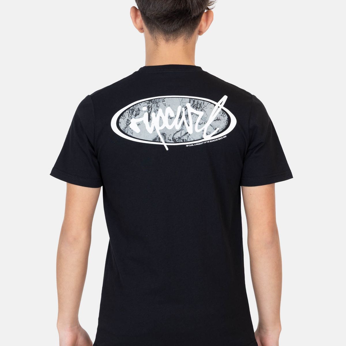 RIP CURL - Polera MC Earthline Negro Infantil Rip Curl - Negro