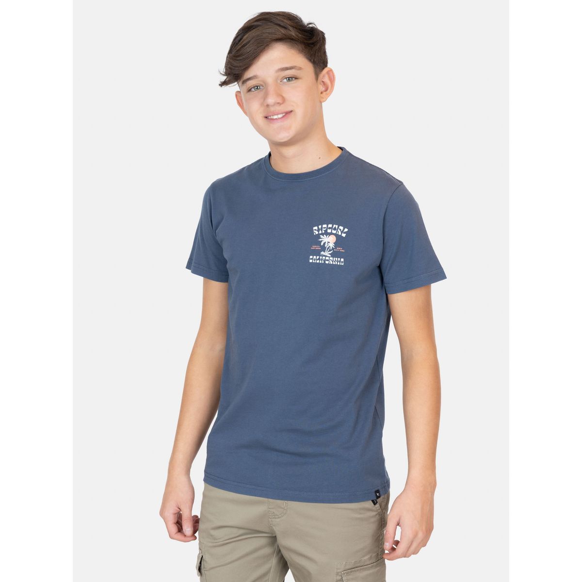 RIP CURL - Polera MC Saltline Azul Infantil Rip Curl - Azul