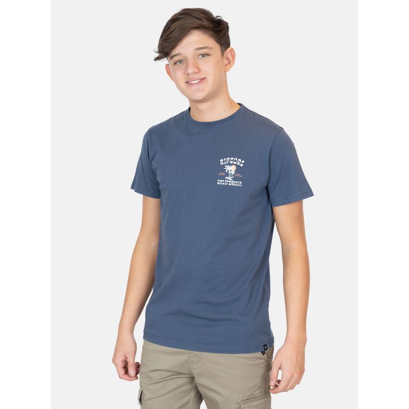 RIP CURL - Polera MC Saltline Azul Infantil Rip Curl - Azul