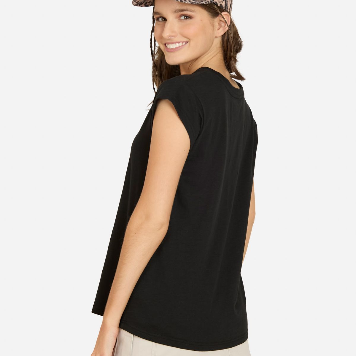 MAUI AND SONS - Polera MC Veyla Negro Mujer Maui And Sons - Negro