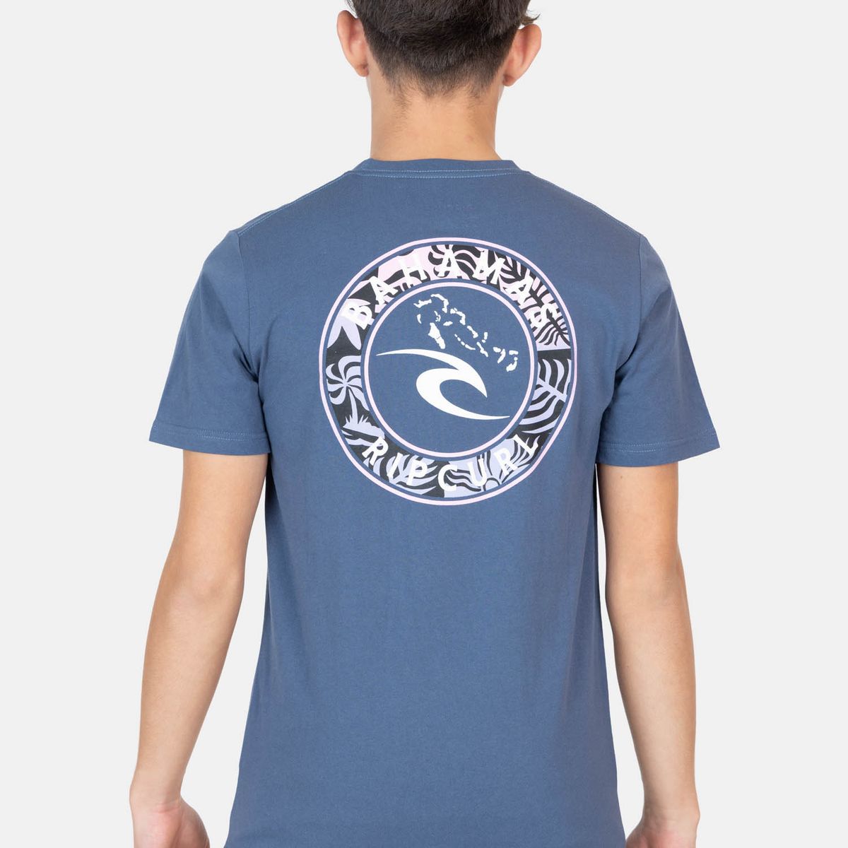 RIP CURL - Polera MC Splashout Azul Infantil Rip Curl - Azul