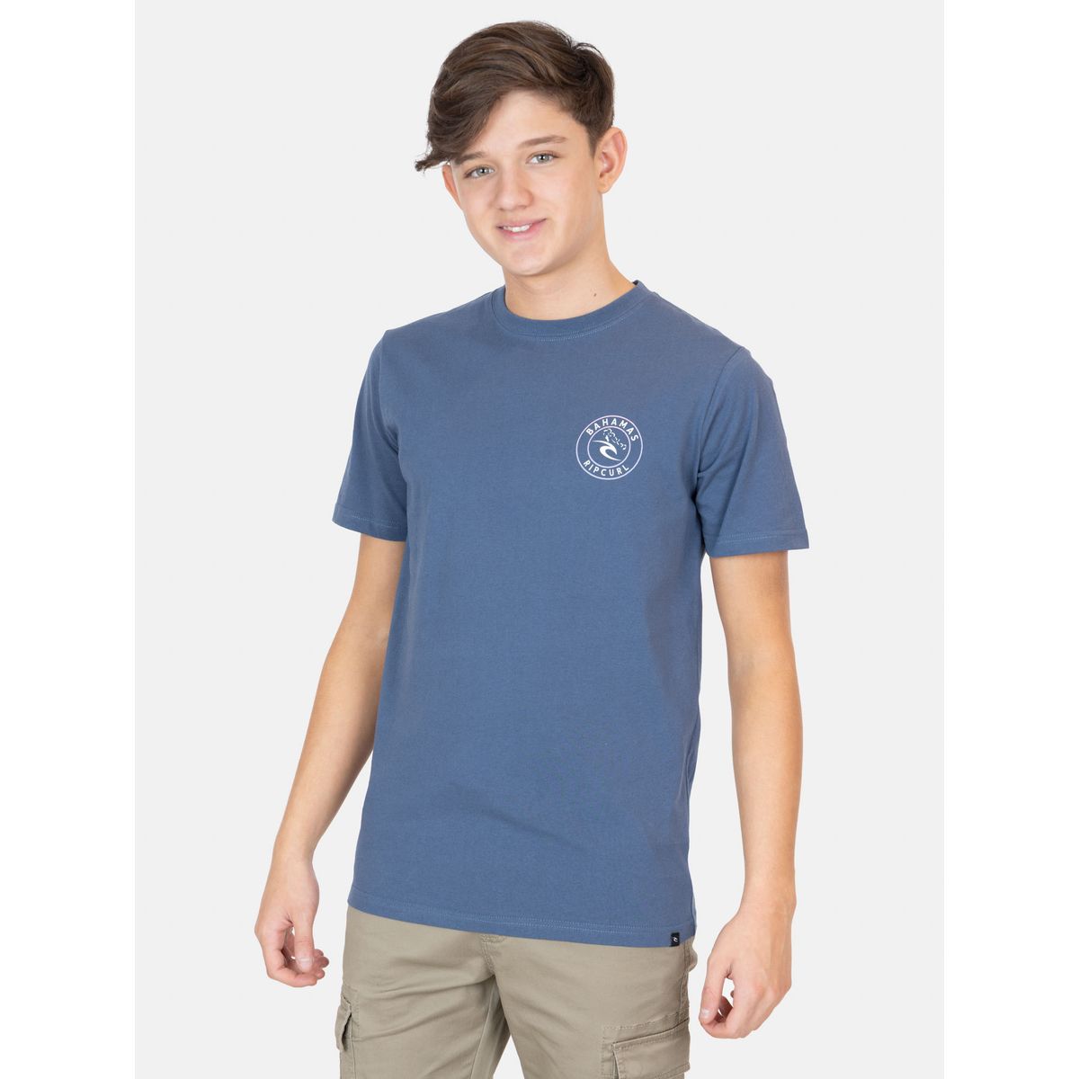 RIP CURL - Polera MC Splashout Azul Infantil Rip Curl - Azul