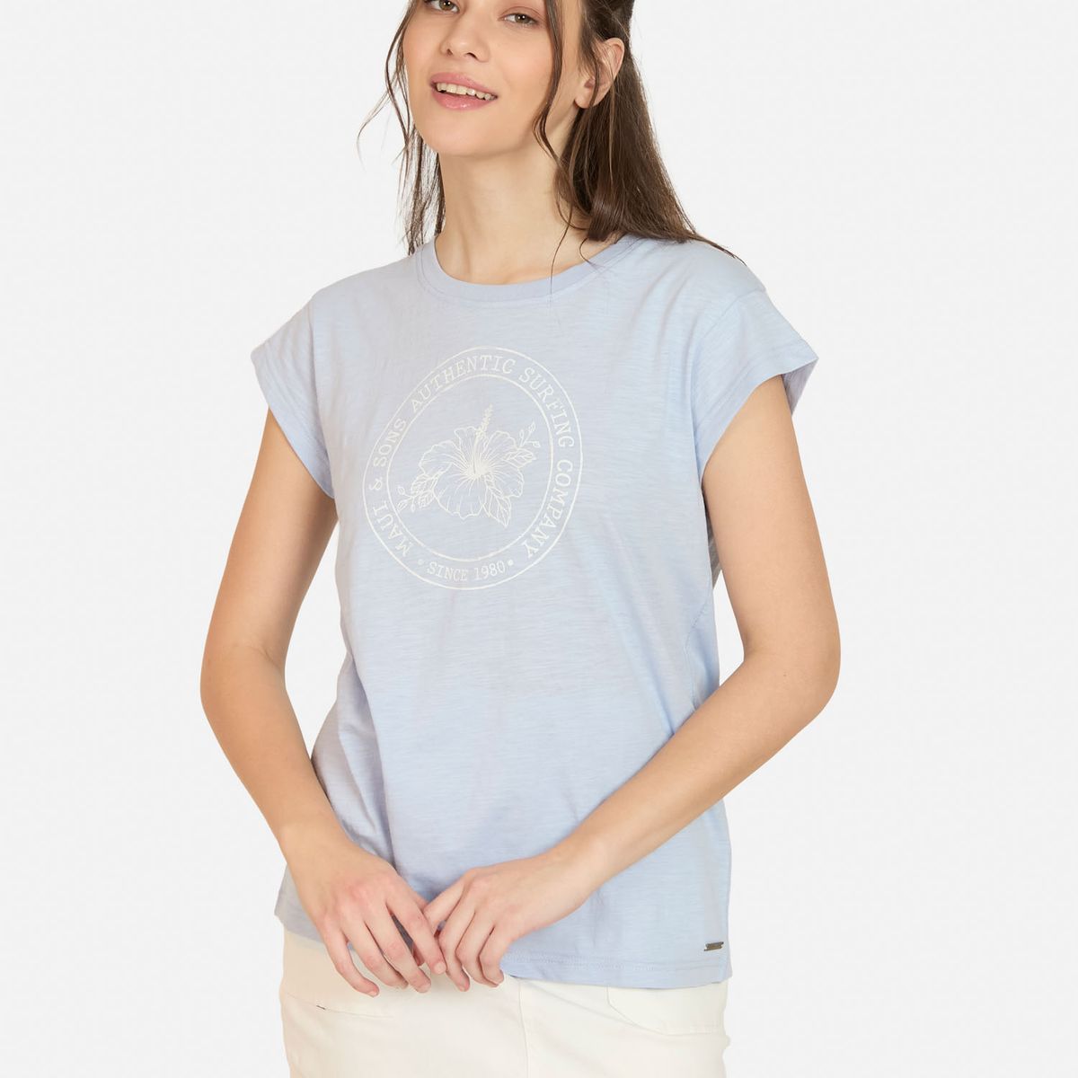 MAUI AND SONS - Polera MC Veyla Morado Mujer Maui And Sons - Morado