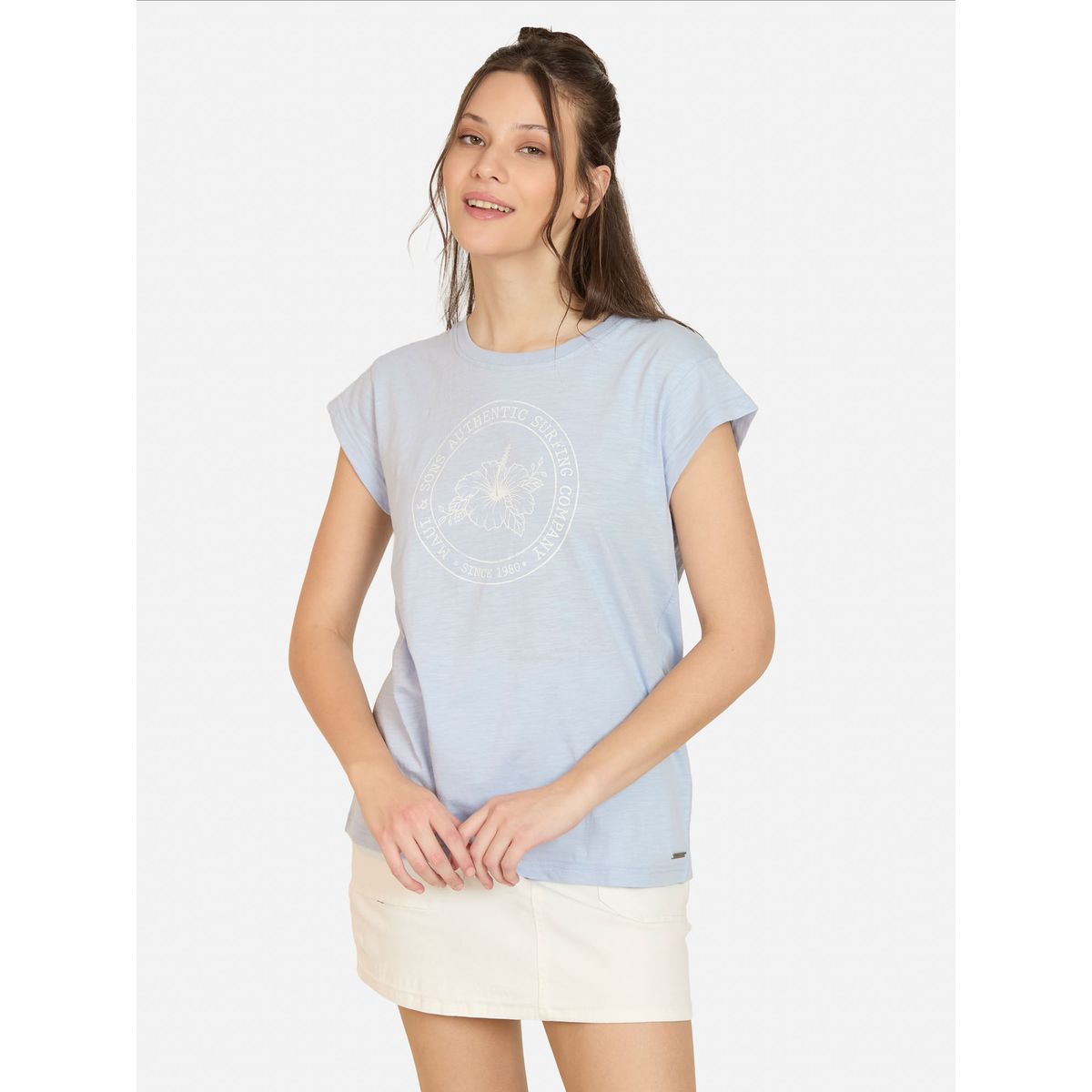 MAUI AND SONS - Polera MC Veyla Morado Mujer Maui And Sons - Morado