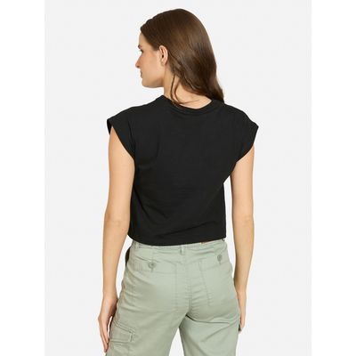 Imagen 2 del producto Polera MC Zafina Negro Mujer - Negro