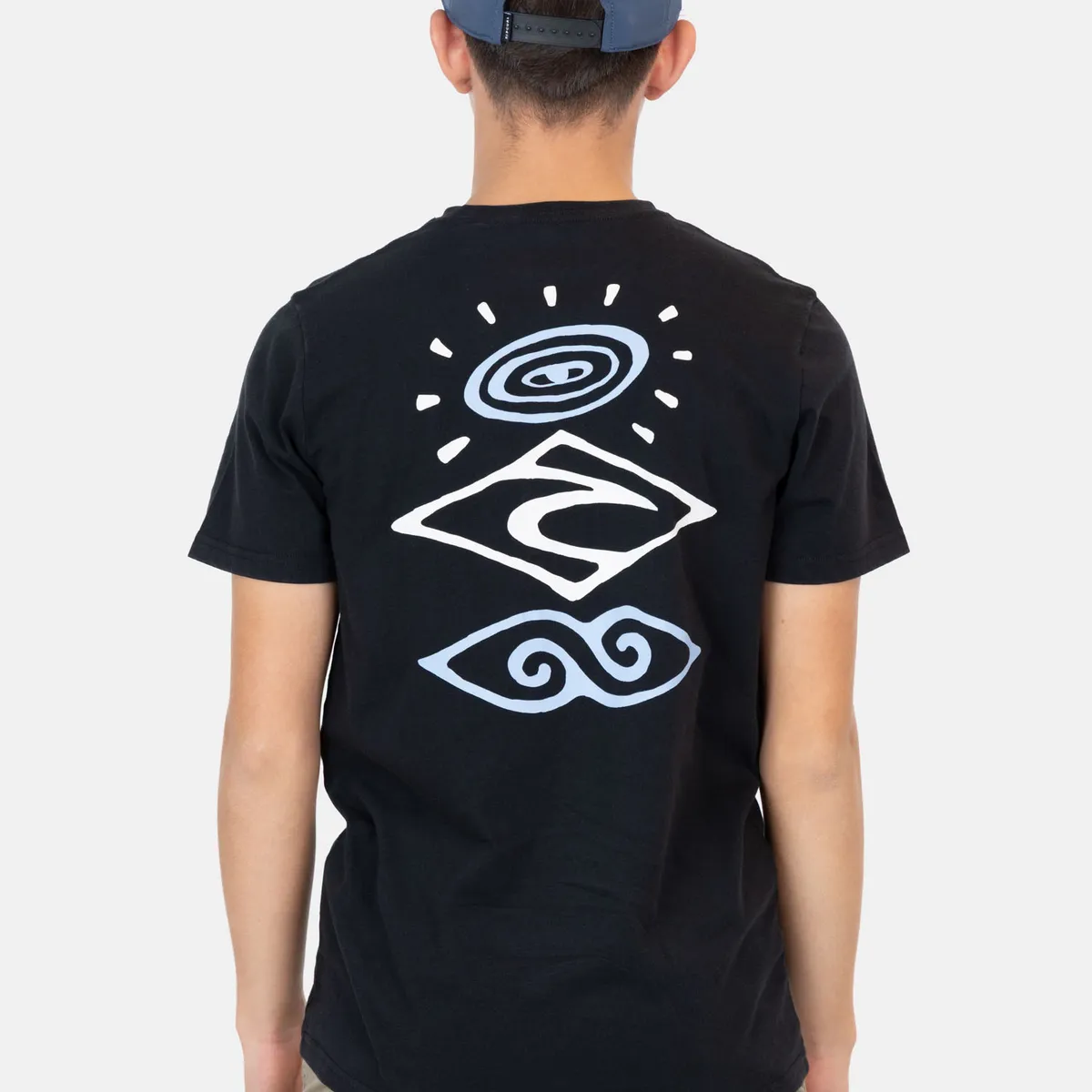 RIP CURL - Polera MC Surftrip Negro Infantil Rip Curl - Negro