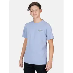 RIP CURL - Polera MC Waterline Morado Infantil - Morado