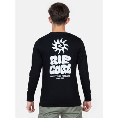 Imagen 2 del producto Polera ML Pacific Rinse Glass Off Negro Infantil - Negro