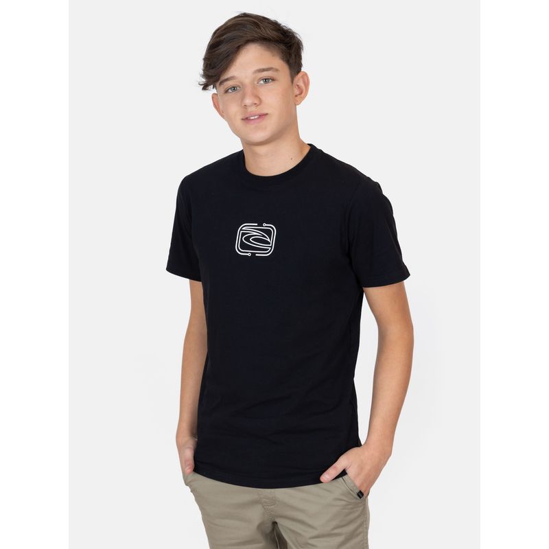 RIP CURL - Polera MC Sandstorm Negro Infantil Rip Curl - Negro