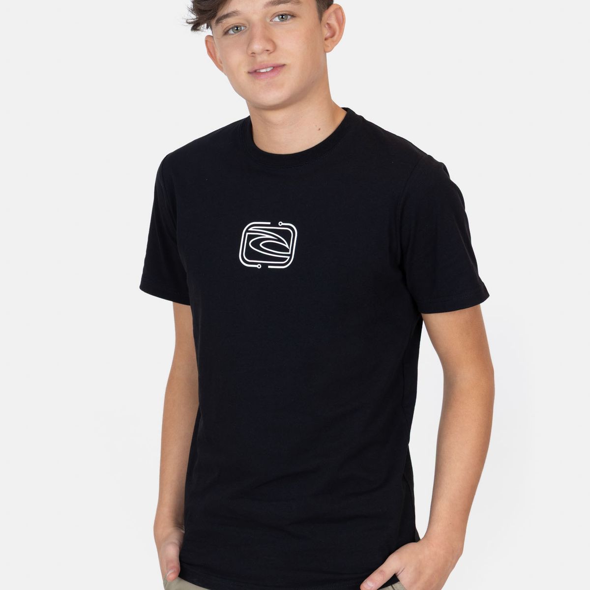 RIP CURL - Polera MC Sandstorm Negro Infantil Rip Curl - Negro