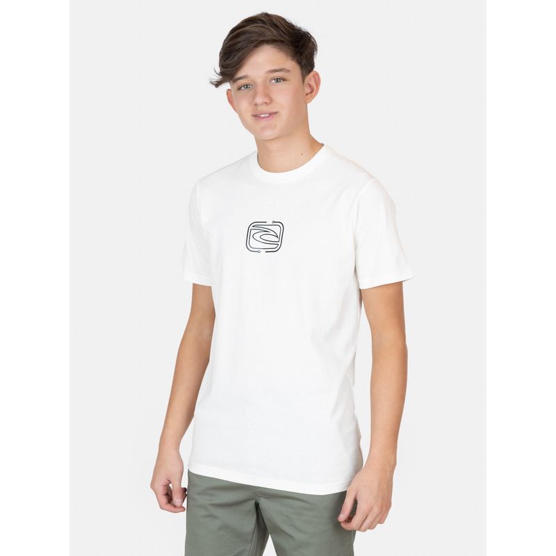 RIP CURL - Polera MC Sandstorm Blanco Infantil Rip Curl - Blanco