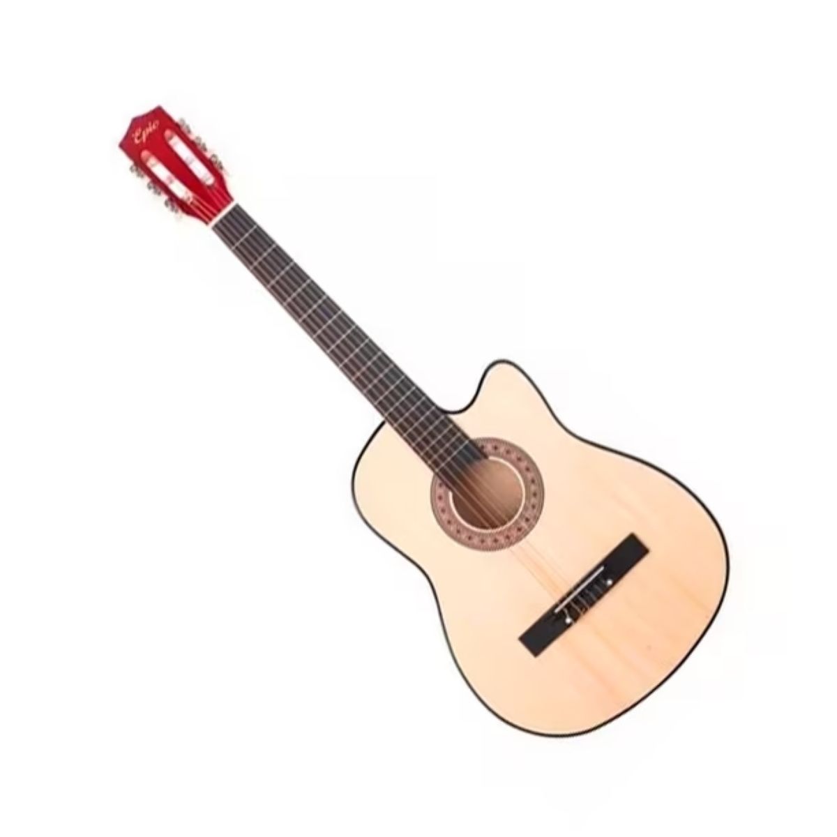 EPIC - Guitarra Electroacustica Epic 38 Pulgadas Natural + Amplificador de 5W