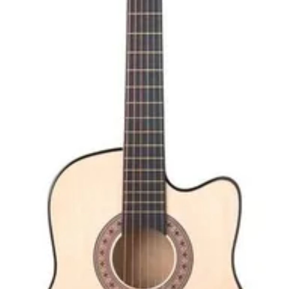 EPIC - Guitarra Electroacustica Epic 38 Pulgadas Natural + Amplificador de 5W