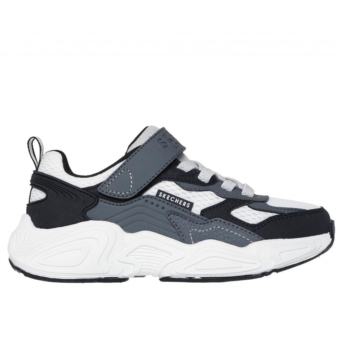 SKECHERS - Zapatillas Niño Mega-Craft 4K Gris BK Skechers